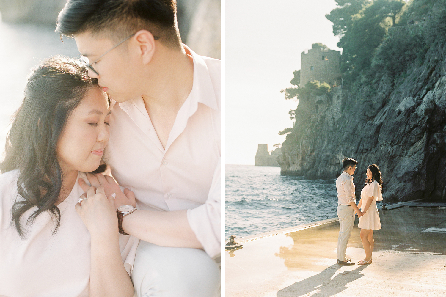 Engagement session Amalfi coast Italy Positano