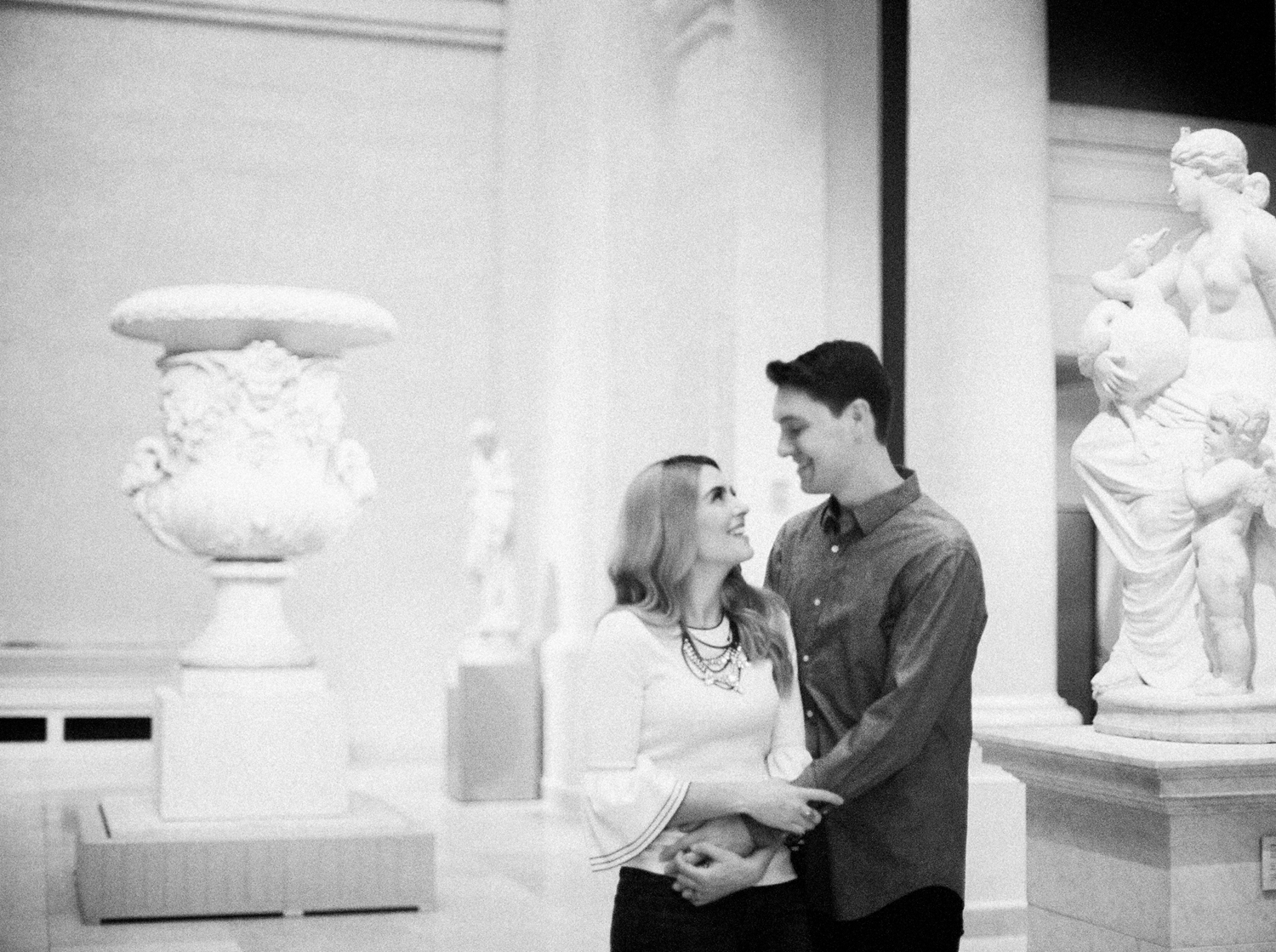 New York engagement session The Met