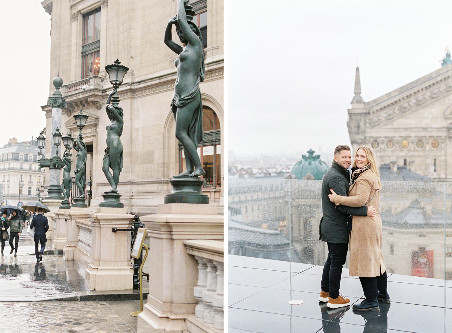 Paris engagement session