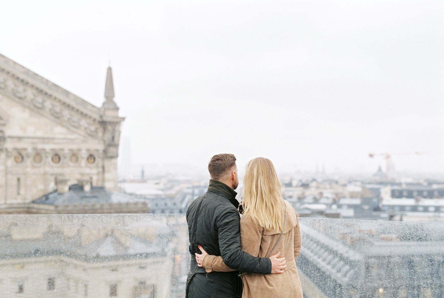 Paris engagement session