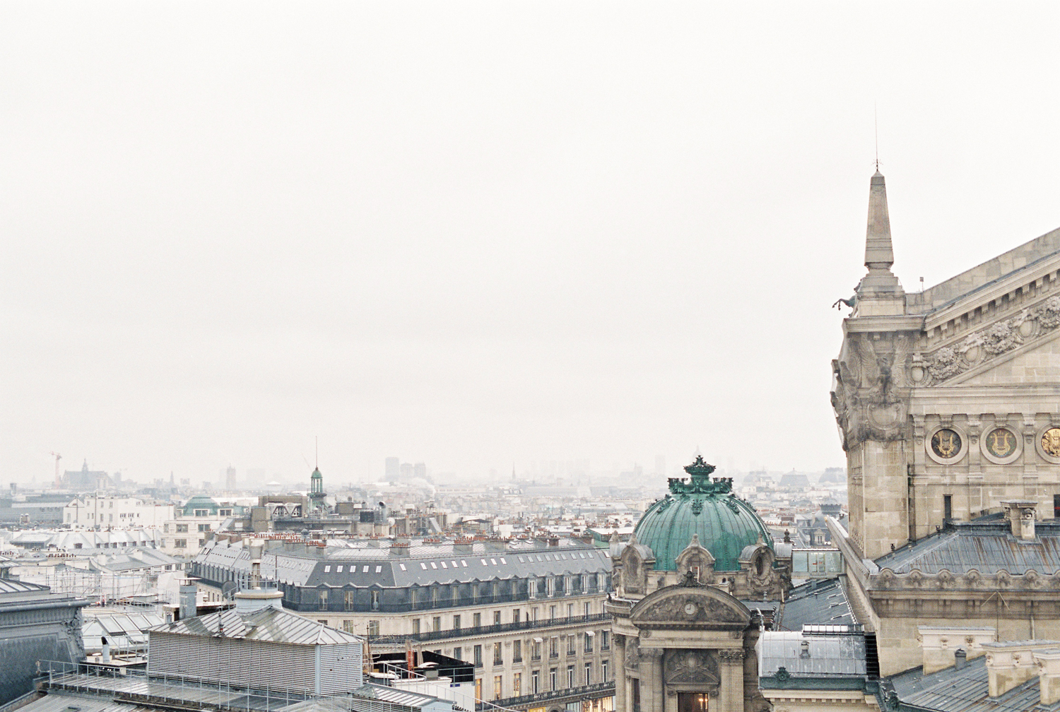 Paris engagement session