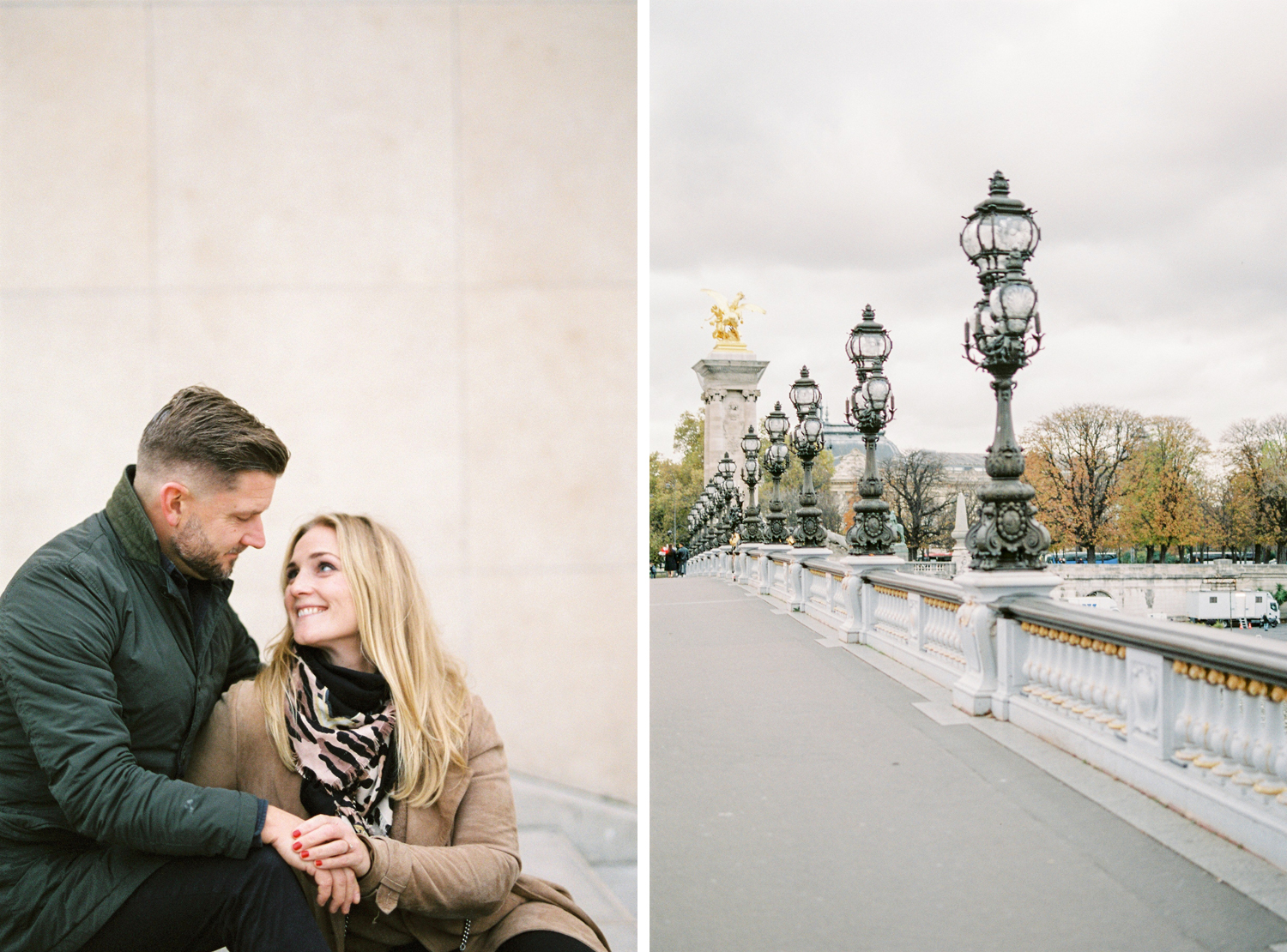 Paris engagement photo